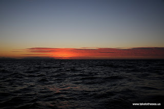 Sunset over Catalina Island.