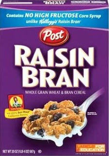 I would have taken a picture of our Raisin Bran box...but I have removed all cardboard from the boat