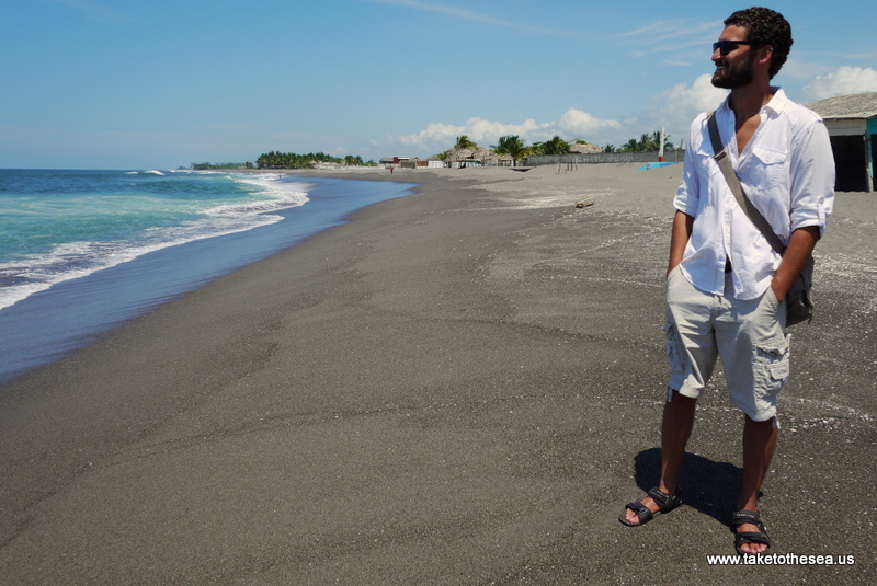 We found more beaches to wander around on. This is the beach on the Northeast side of Puerto Madero.